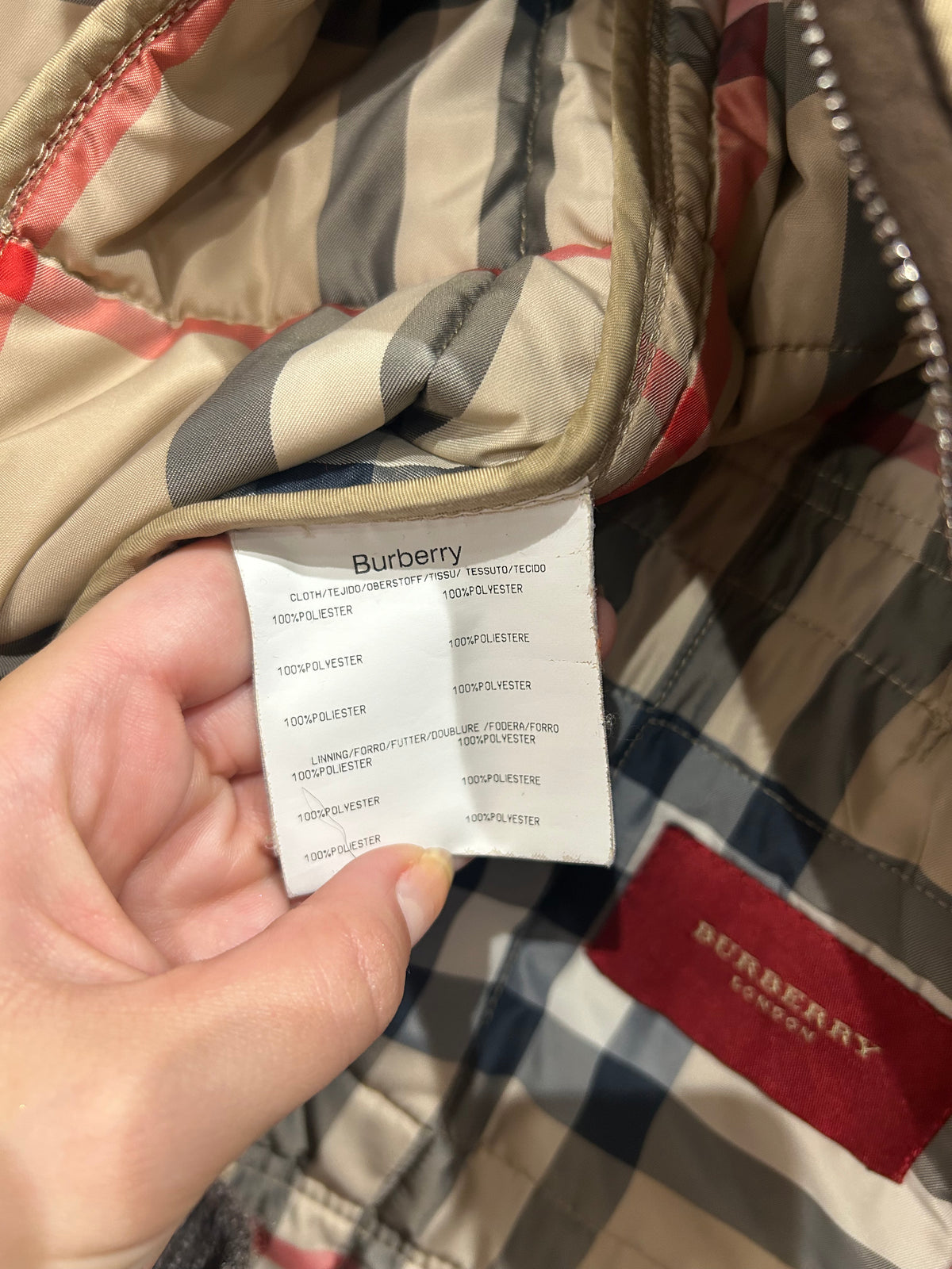 Veste burberry Taille 42