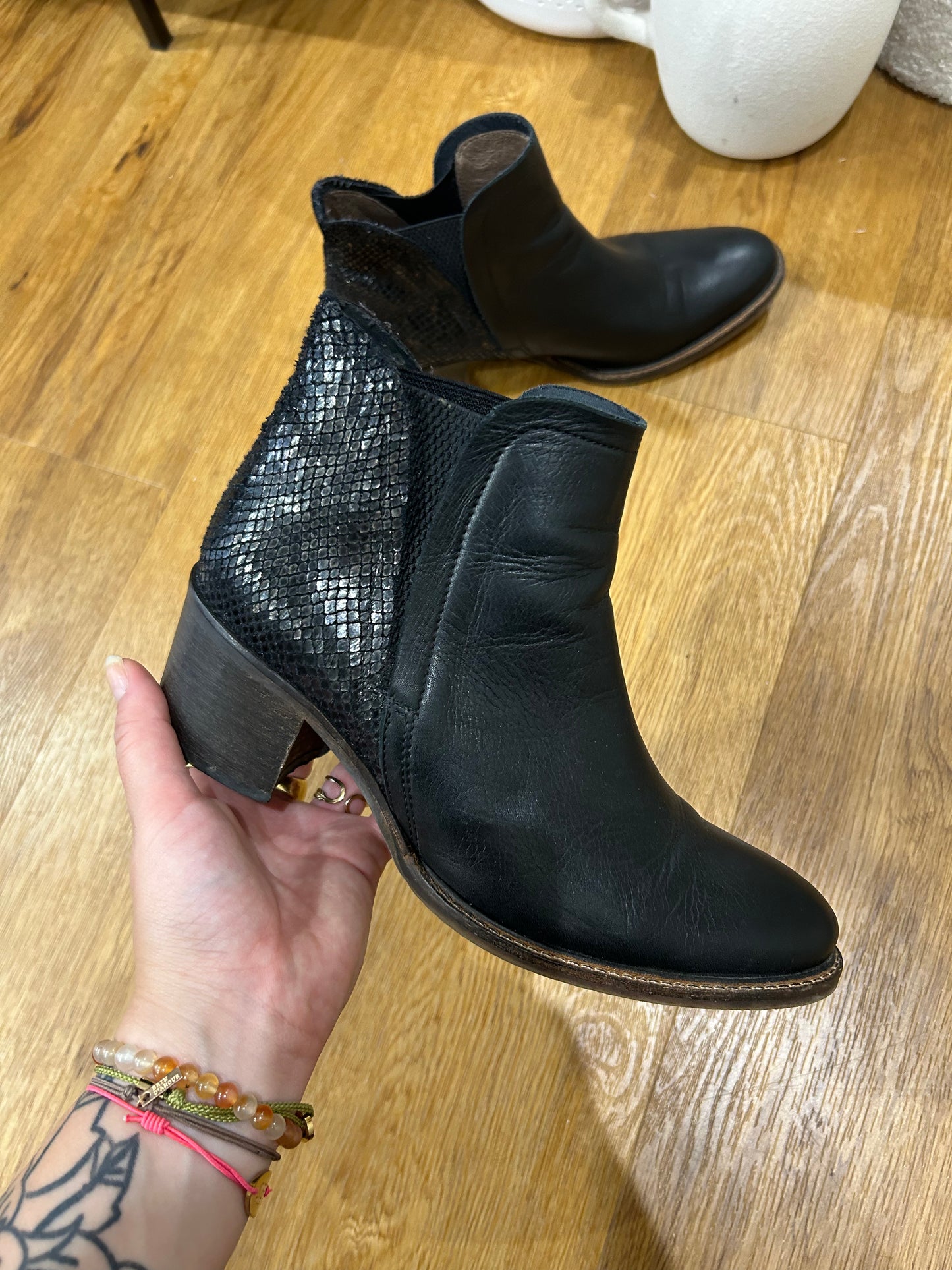 Bottines en cuir Taille 37