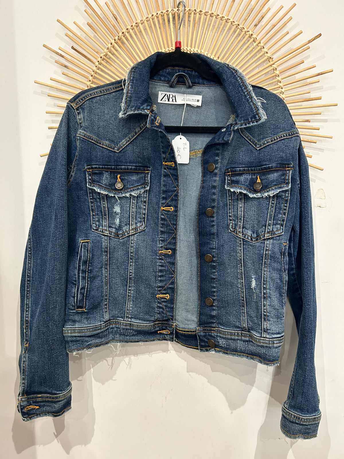 Veste Jean Zara Taille L