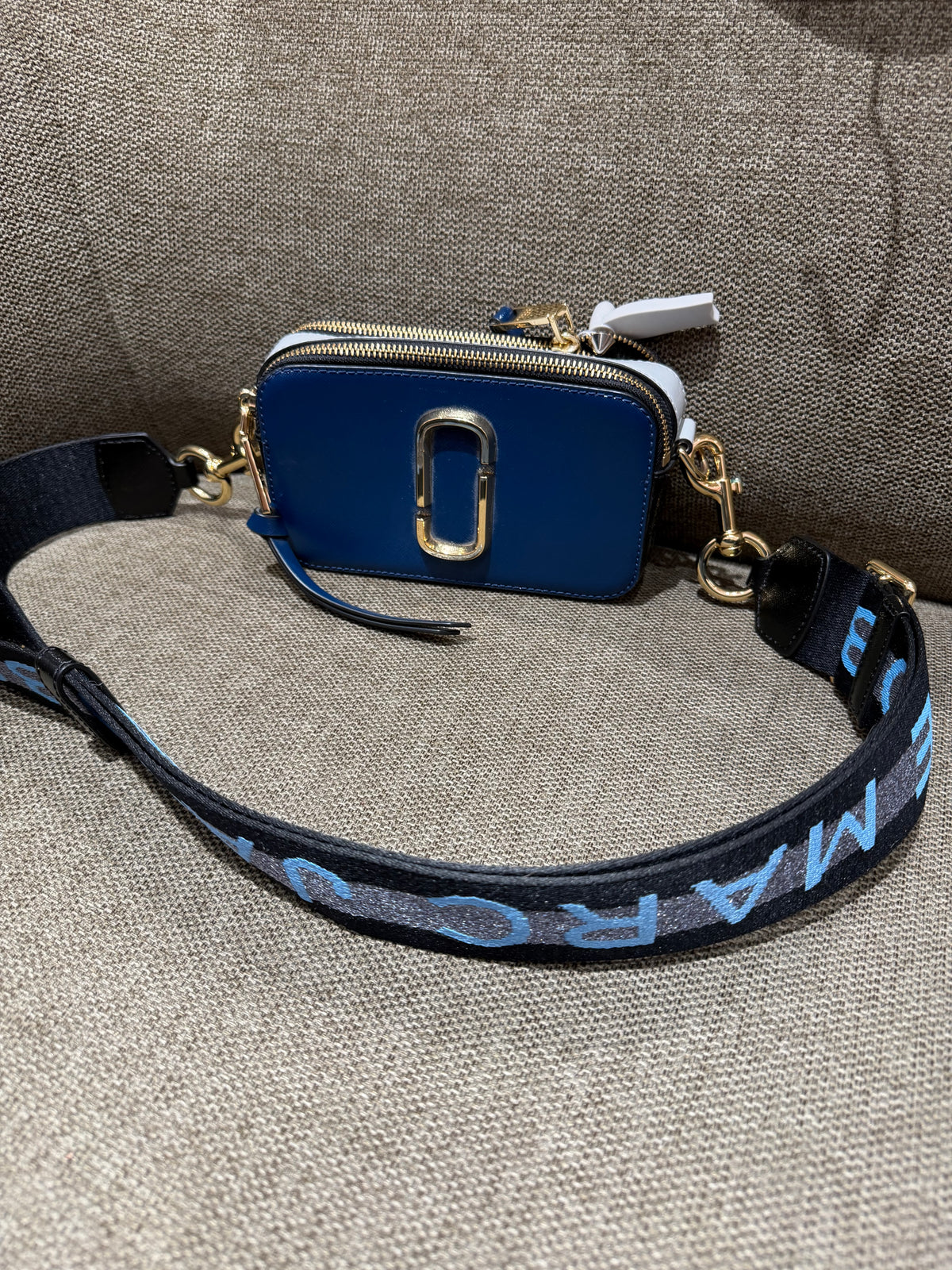 Sac Marc Jacobs bleu cuir 28/10
