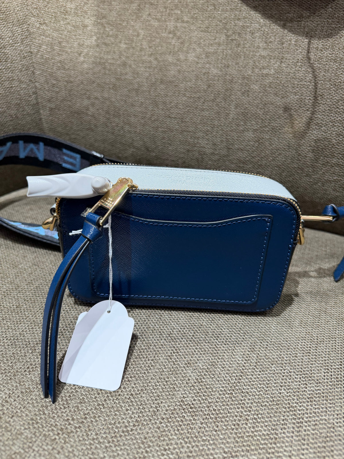Sac Marc Jacobs bleu cuir 28/10