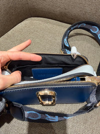 Sac Marc Jacobs bleu cuir 28/10