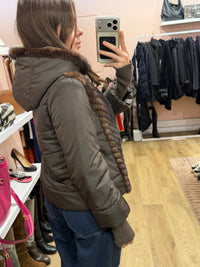 Doudoune Max & moi  marron T.38 28/10