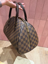 Sac Louis Vuitton Ribera Damier ébène — pochon et facture 29/10 MM