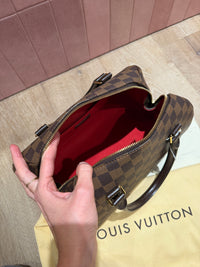 Sac Louis Vuitton Ribera Damier ébène — pochon et facture 29/10 MM