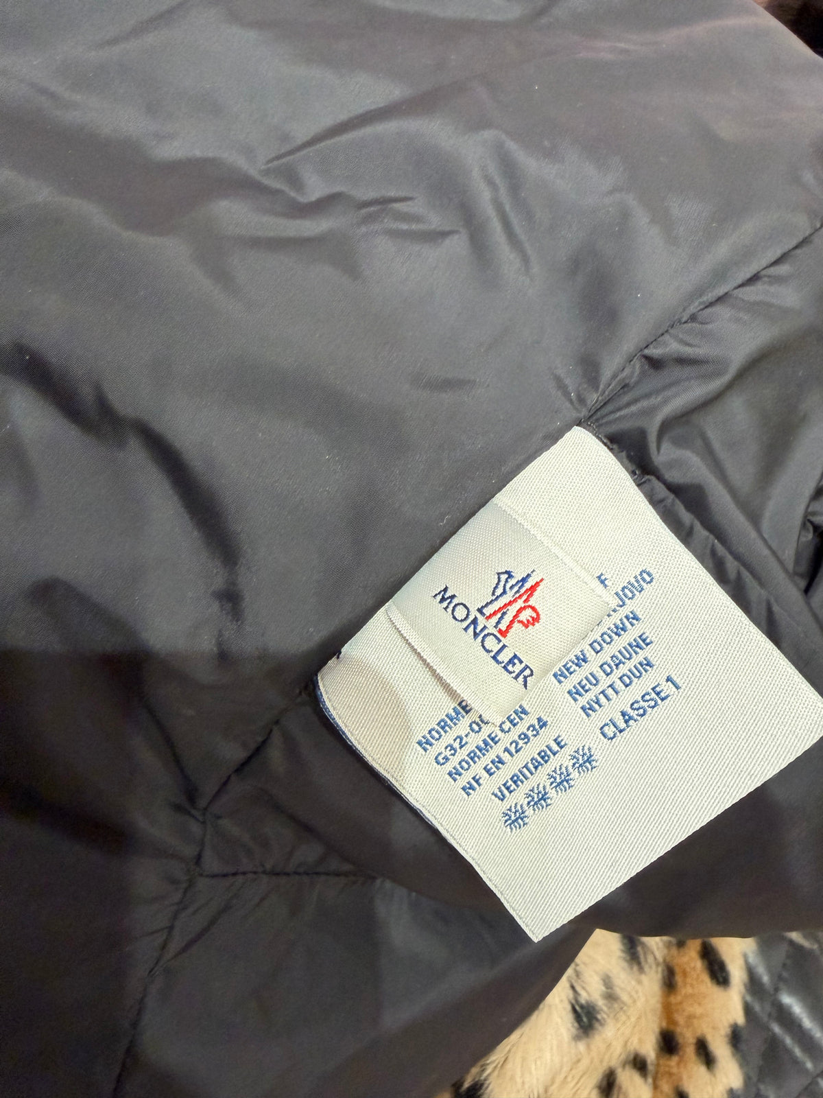 Doudoune noire Moncler T.36 29/10