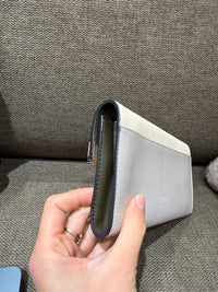 Portefeuille Lancel beige et kaki — pochon 29/10