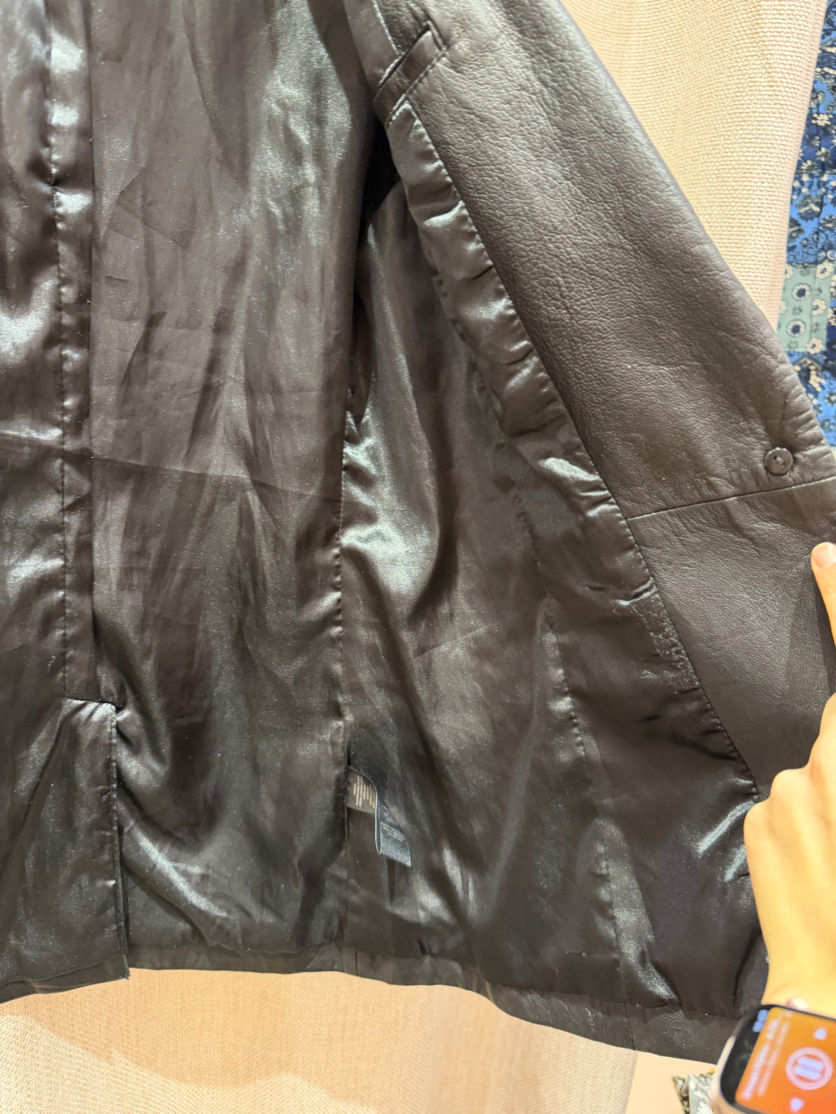 Blazer en cuir T.L Zadig & voltaire 30/10