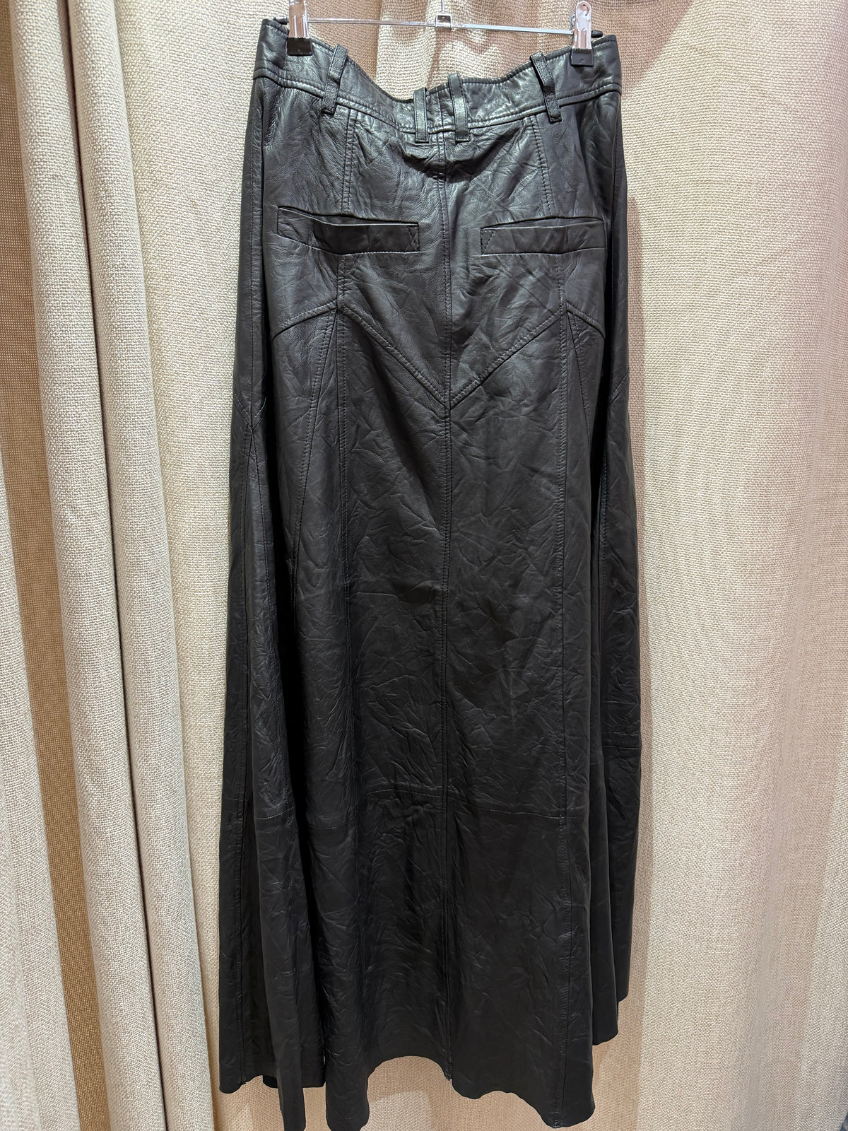 Jupe en cuir T.38 Zadig et voltaire 30/10