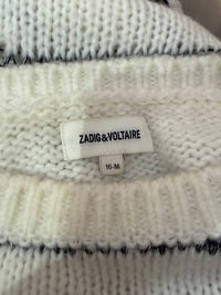 Pull blanc Zadig & Voltaire T.S 30/10