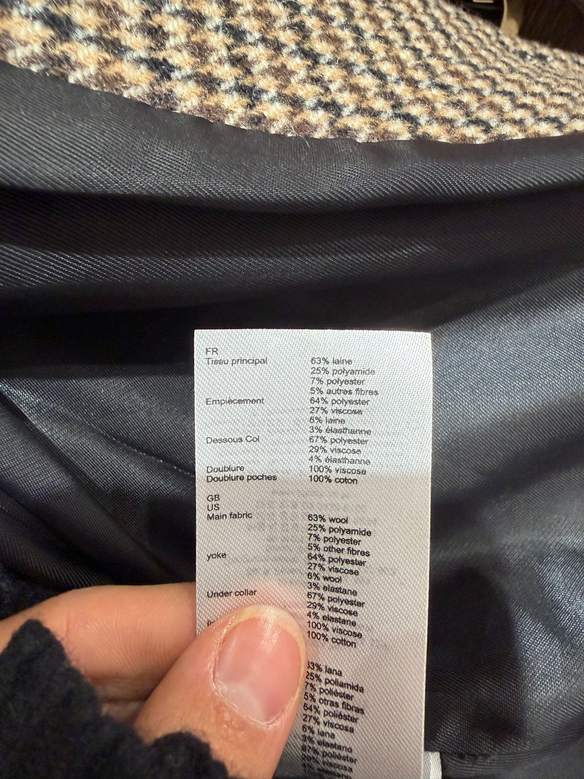 Manteau Maje T.40 30/10