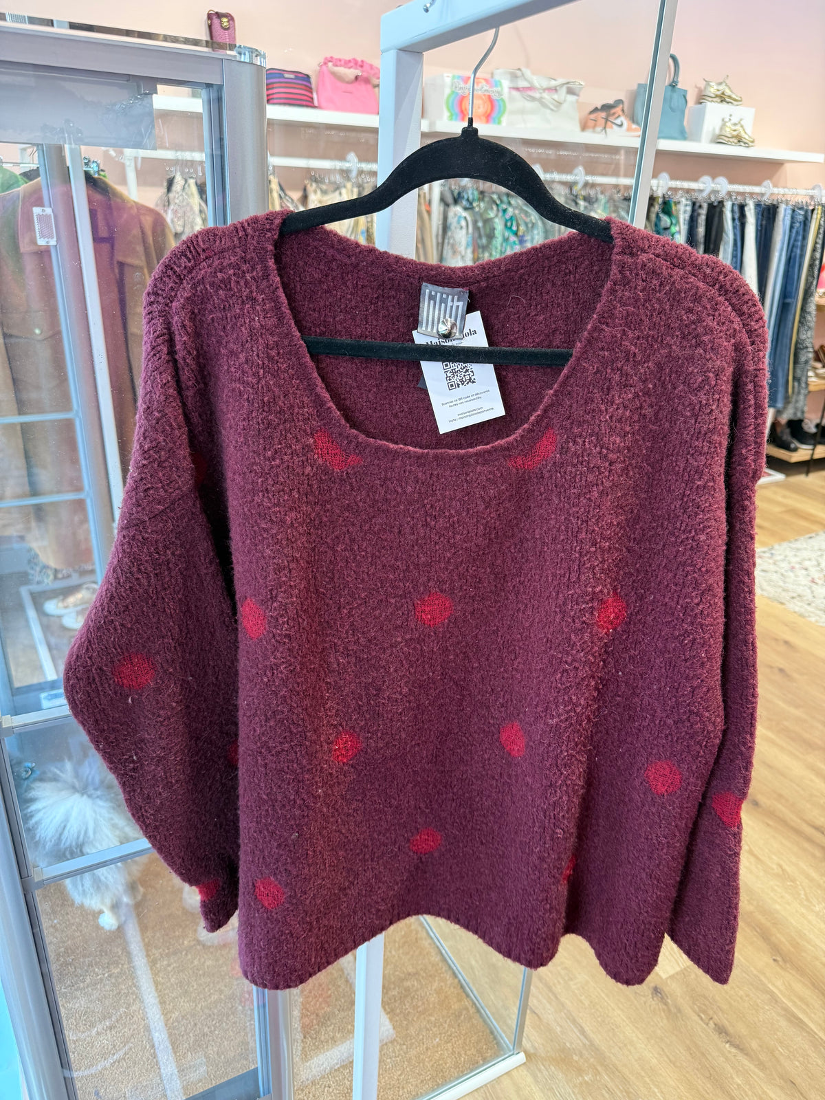 Pull XS/S Lilith Rouge