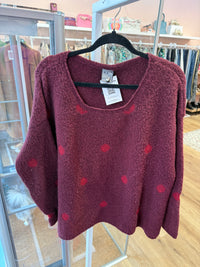 Pull XS/S Lilith Rouge