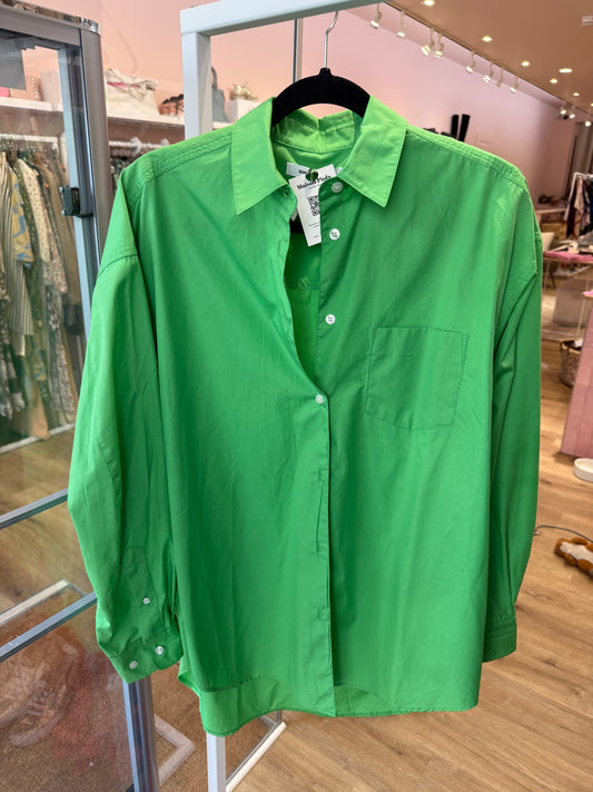 Chemise S/M Samsoe Samsoe Verte