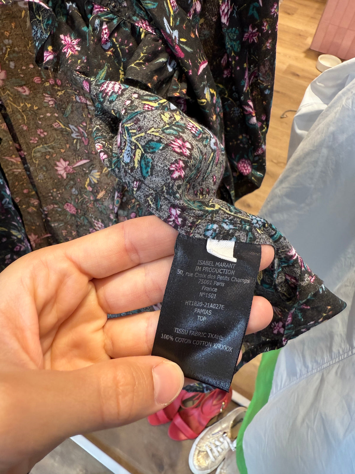 Chemise 38 Isabel Marant Vert